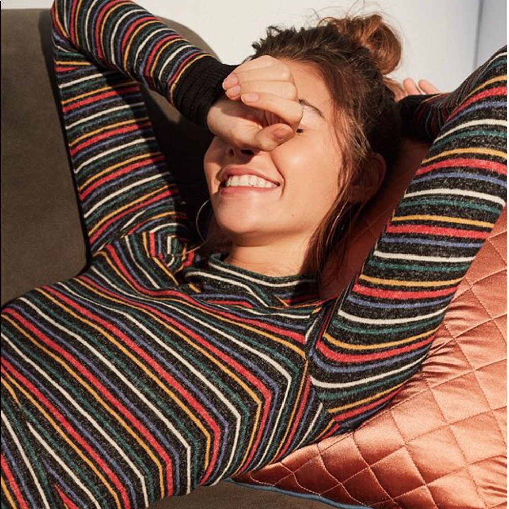 Cozy Mock Neck Top UO